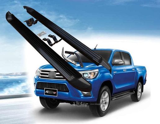 Χονδρικός 4x4 cOem κατασκευαστών τρέχοντας πίνακας βημάτων αργιλίου δευτερεύων για τη Toyota Hilux Revo με τα υποστηρίγματα