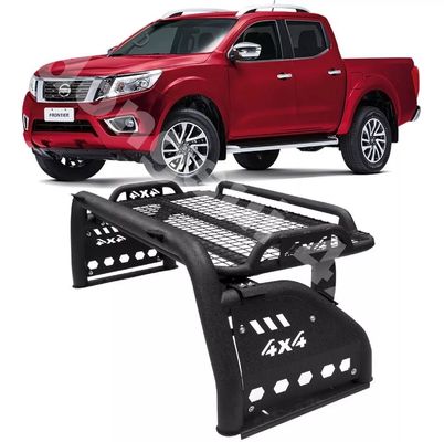 Αθλητικός αντιπεριστροφικός φραγμός 4X4 κρεβατιών επαναλείψεων της Toyota Hilux Vigo με το ράφι στεγών