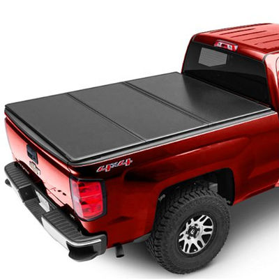 Μαλακή Trifold Tonneau κάλυψη κρεβατιών PVC 12 μήνες εξουσιοδότησης για τη Toyota Hulix Revo