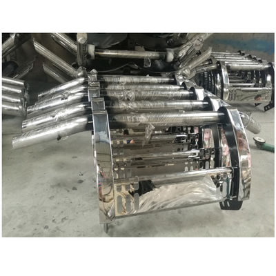 Ασημένια φρουρά προφυλακτήρων 4x4 μπροστινή για τη Toyota Hilux Revo 2015-2017