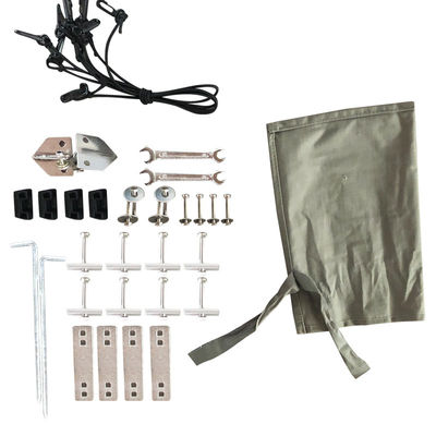 Αδιάβροχο 4x4 4 Ατόμων Αλουμινένιο Αυτοκίνητο Camping Soft Shell Σκηνή Οροφής