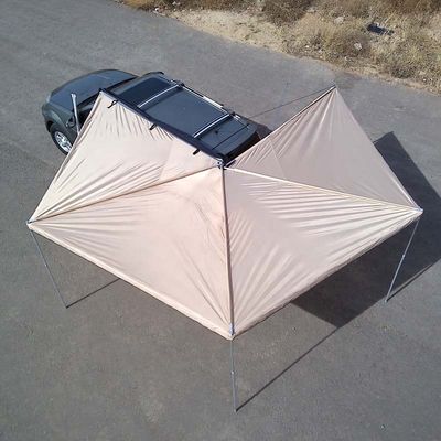 420D η σκηνή 4x4 εισελκόμενο Sunproof στεγών αυτοκινήτων στεγανοποιεί τη Awning οικογενειακή σκηνή 270 βαθμού με το δωμάτιο υφασμάτων