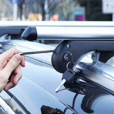 Της Toyota αυτοκινήτων στεγών διαγώνιος φραγμός ραφιών ραγών στεγών αυτοκινήτων αργιλίου ραφιών 4x4 διευθετήσιμος