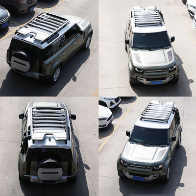 Ελαφρύς υπερασπιστής 110 2020 του Land Rover ραφιών στεγών καλαθιών μεταφορέων αποσκευών στεγών αυτοκινήτων