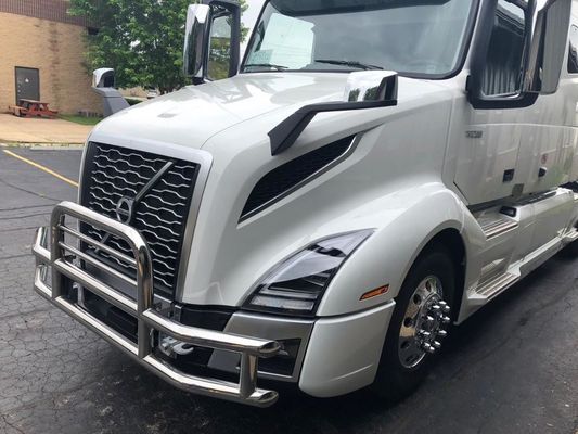 Νέο στυλ Semi Truck Bumper Deer Guards για Freightliner Cascadia Volvo International Prostar Kenworth Peterbilt Mack Πίνακα